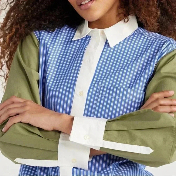 Free Assembly Button Down Shirt NWT - Picture 6 of 8